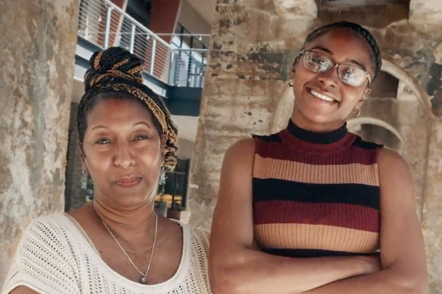 Big Sister Donna & Little Melvina
