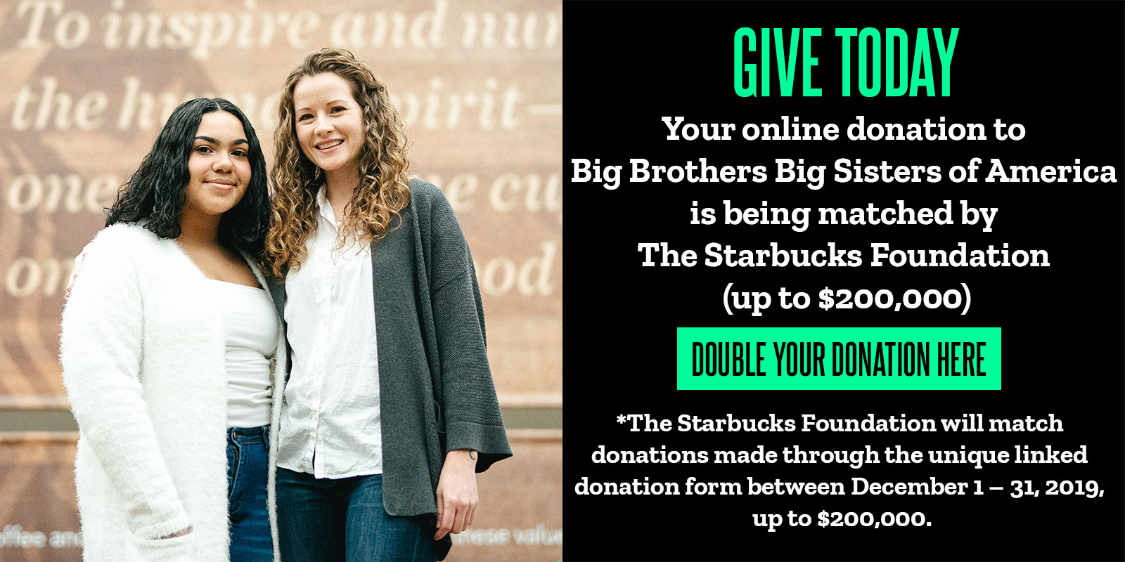 Starbucks Donation